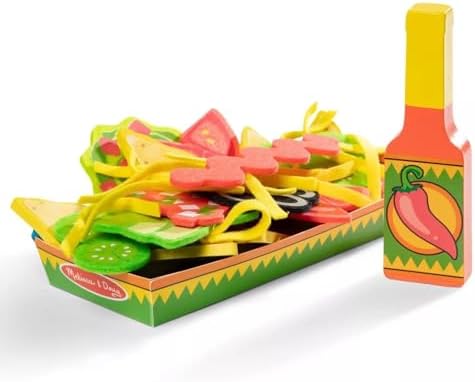Set de jucării din lemn Melissa & Doug Nachos pentru copii - Recenzie și ofertă specială! - imagine 3