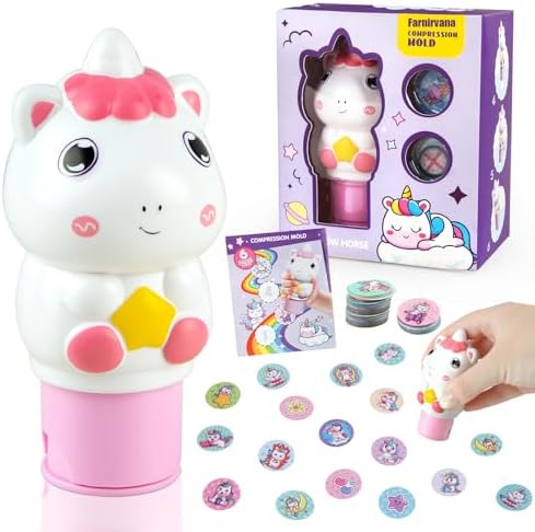 Autocolant ștampilă Farnirvana, 200 de autocolante pentru copii, caiet de activități cu 6 fețe, jucărie de creație cu autocolant pentru copii de la 3 la 6 ani, cadou pentru petrecerea de ziua de naștere.